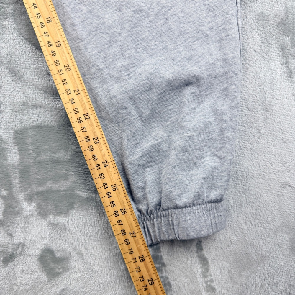 Adidas Men's Large Heather Gray Graphic Logo Jogger Sweatpants - Picture 5 of 11